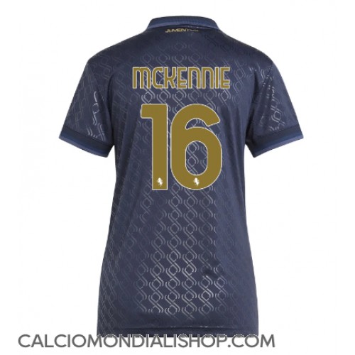 Maglie da calcio Juventus Weston McKennie #16 Terza Maglia Femminile 2024-25 Manica Corta